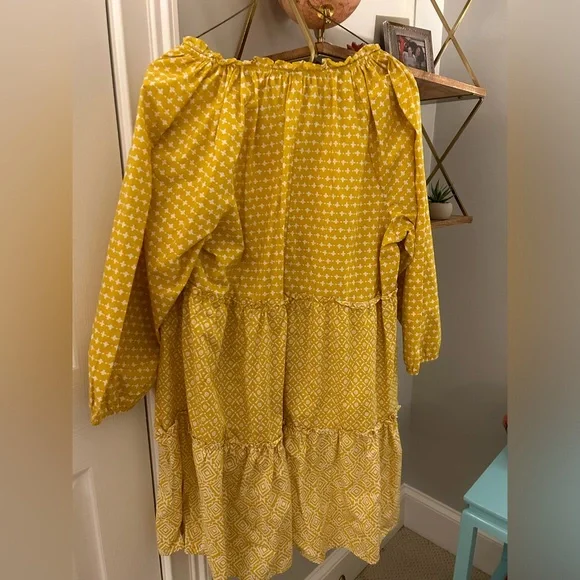 belk Dresses Long Puffy Sleeve Mini Dress With Different